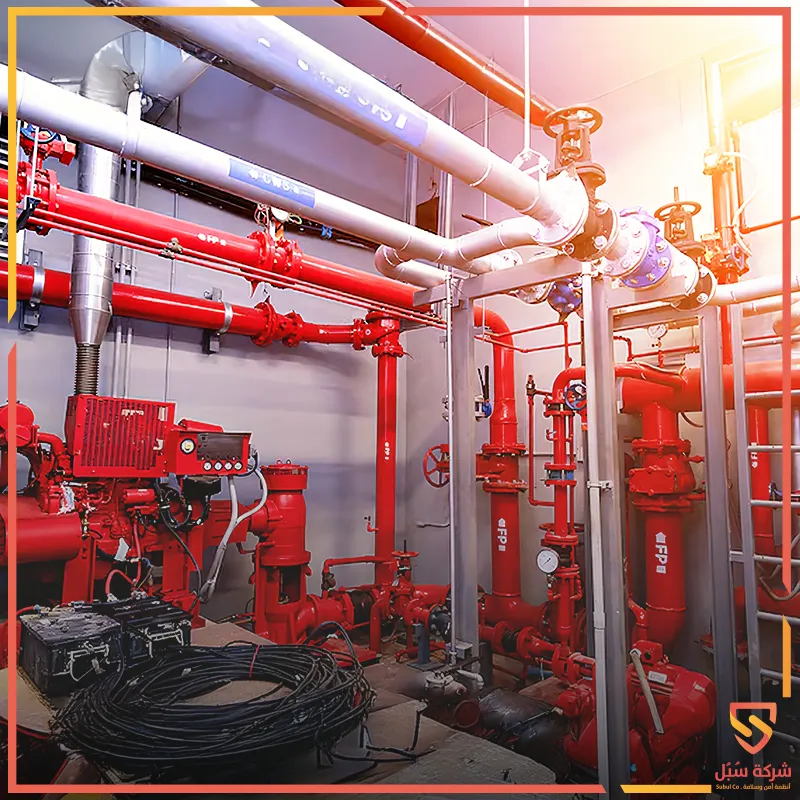 أنواع مضخات الحريق