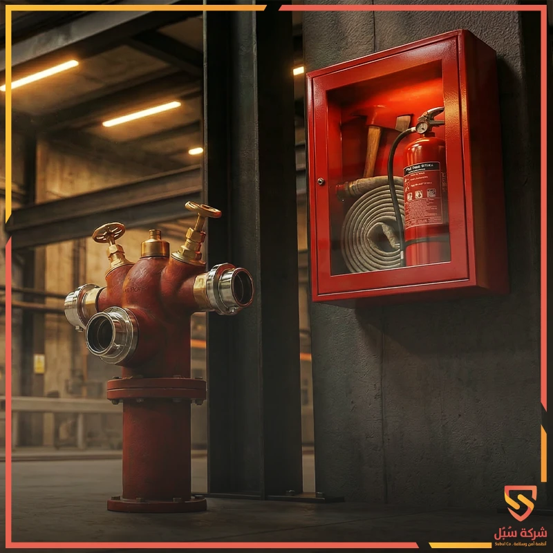 صناديق وحنفيات الحريق