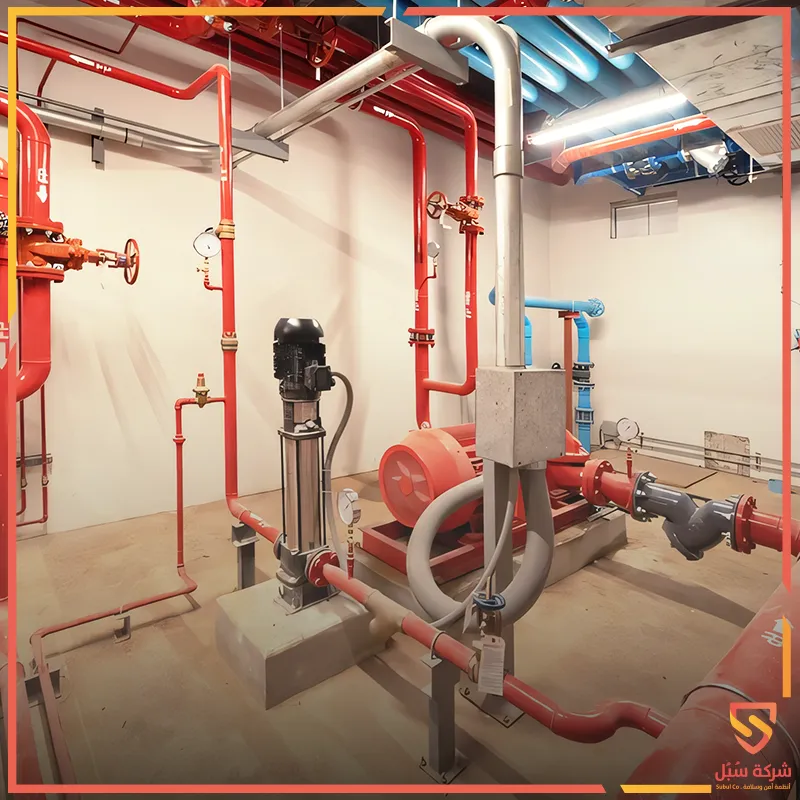 أنواع مضخات الحريق المعتمدة