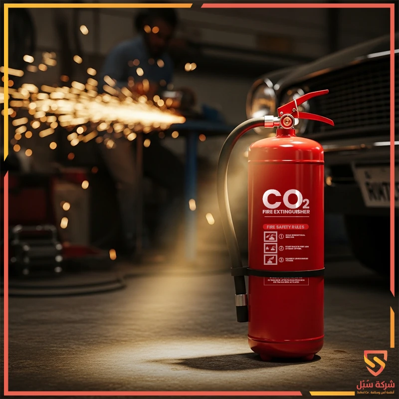 تصنيف طفايات الحريق