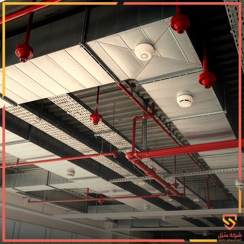 لوحة تحكم إنذار الحريق