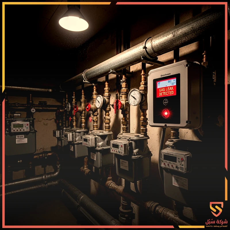 أنظمة السلامة من تسرب الغاز