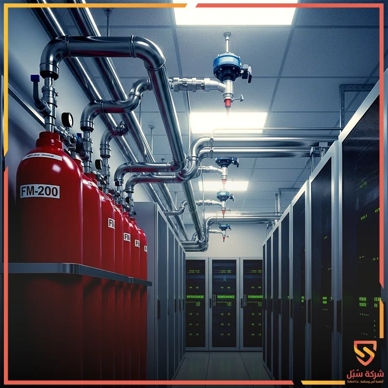 نظام FM200 لإطفاء الحرائق