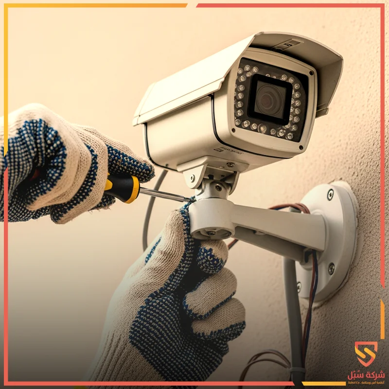 تركيب كاميرات المراقبة
