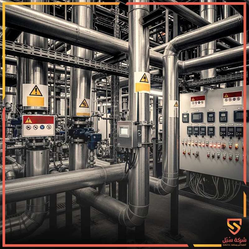 كاشف غاز للمصانع