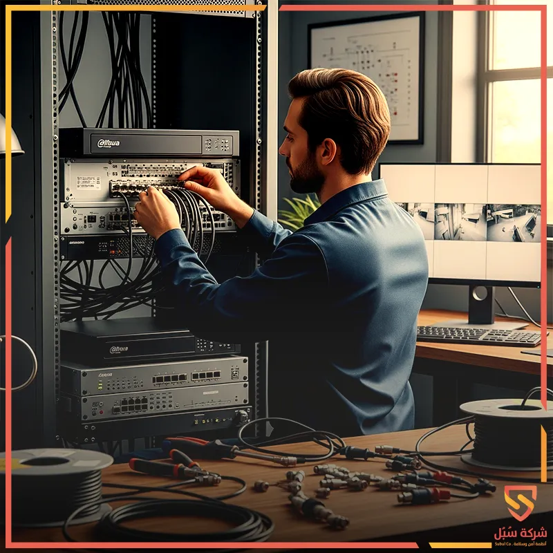 دليل تركيب كاميرات المراقبة CCTV