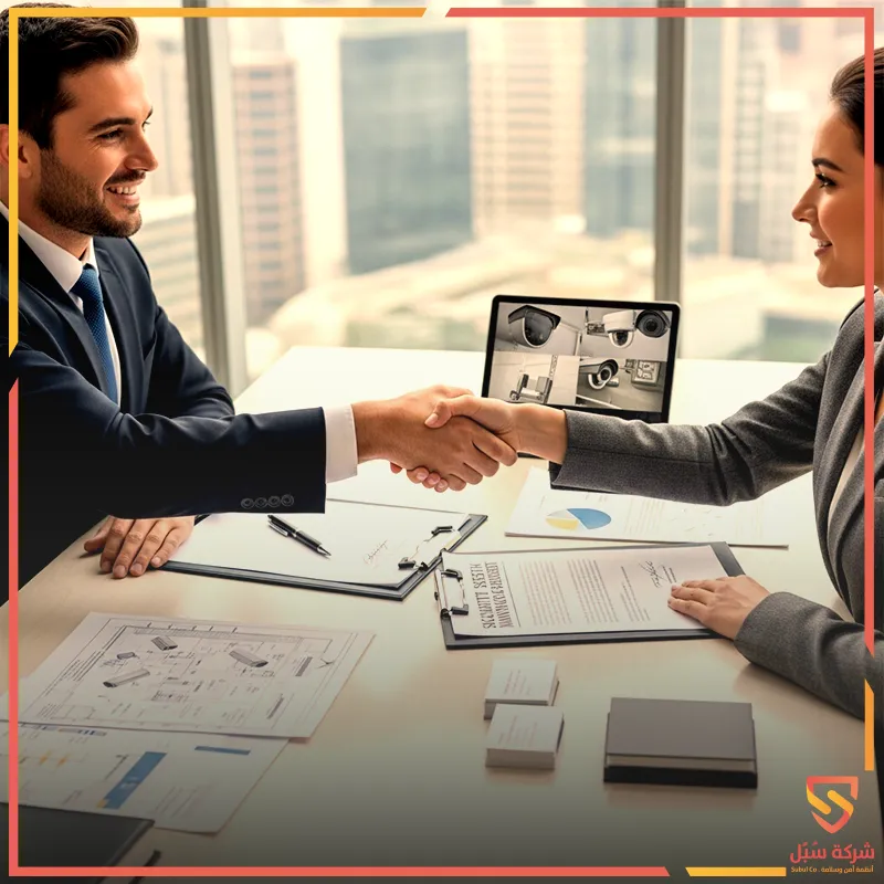 عقد صيانة أنظمة المراقبة