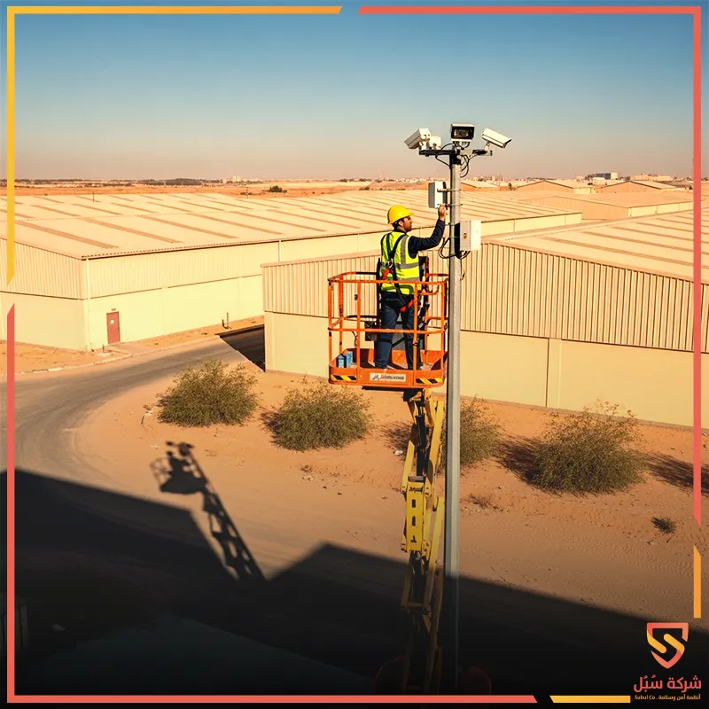 كاميرات مراقبة خارجية الرياض