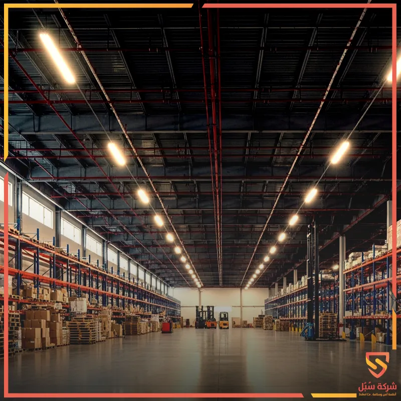 تصميم نظام رشاشات الحريق