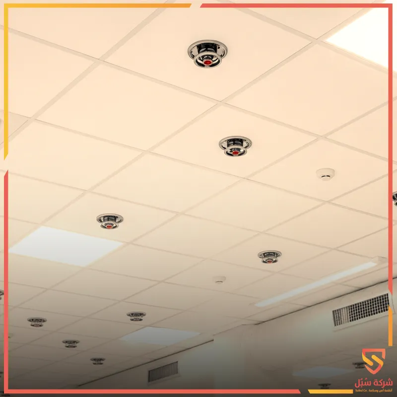 معايير تركيب رشاشات الحريق