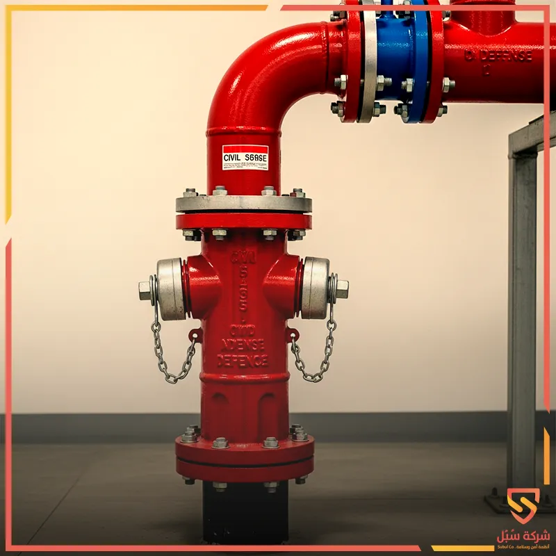 حنفيات الحريق الخارجية في شبكات الإطفاء