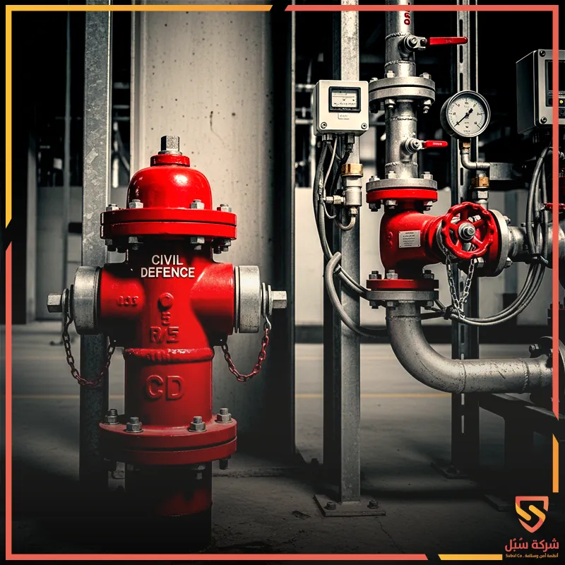 مواصفات حنفيات الحريق المعتمدة من الدفاع المدني