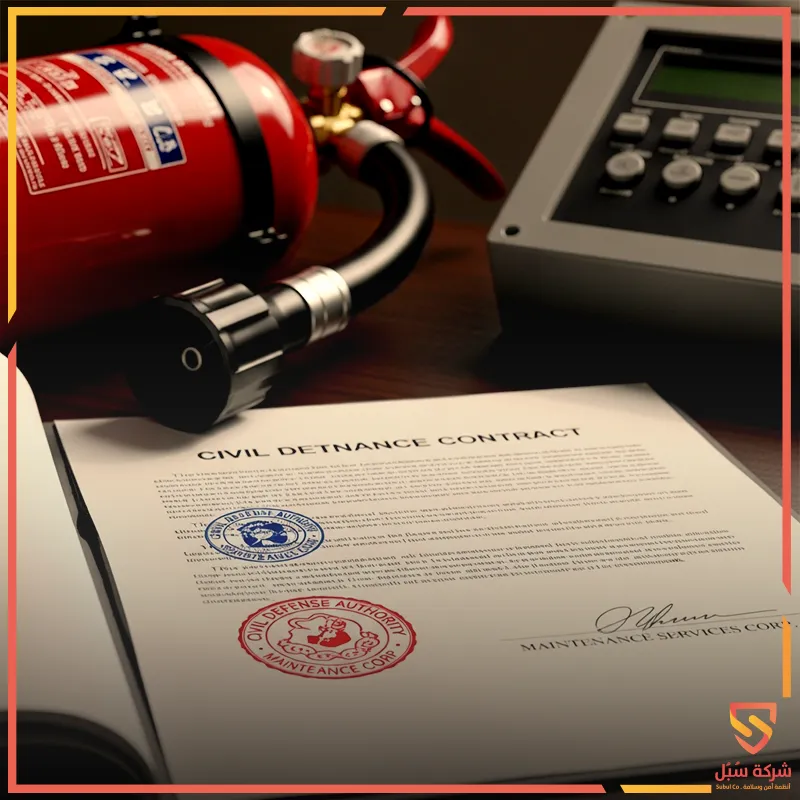 اعتماد الدفاع المدني للمنشآت