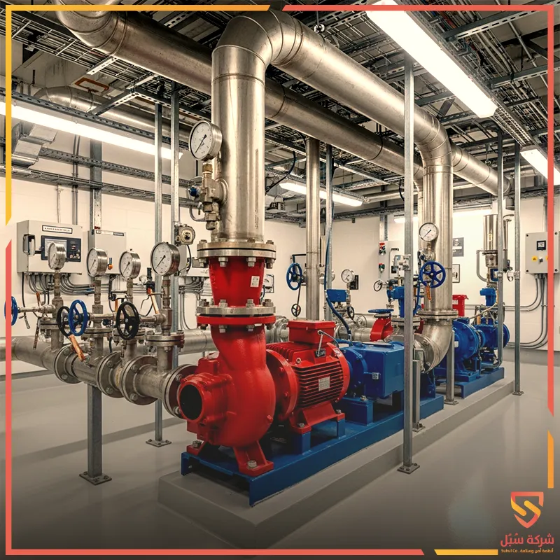 مضخات الحريق المعتمدة NFPA