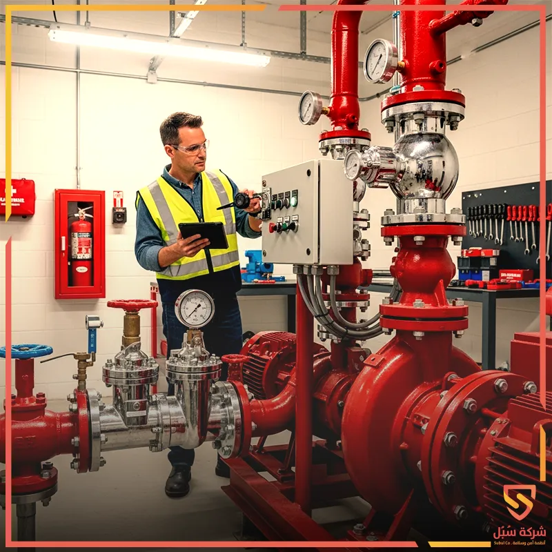 مضخة حريق كهرباء 250 جالون