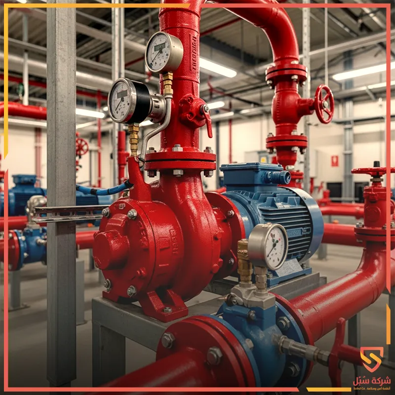 مضخة حريق 500 جالون