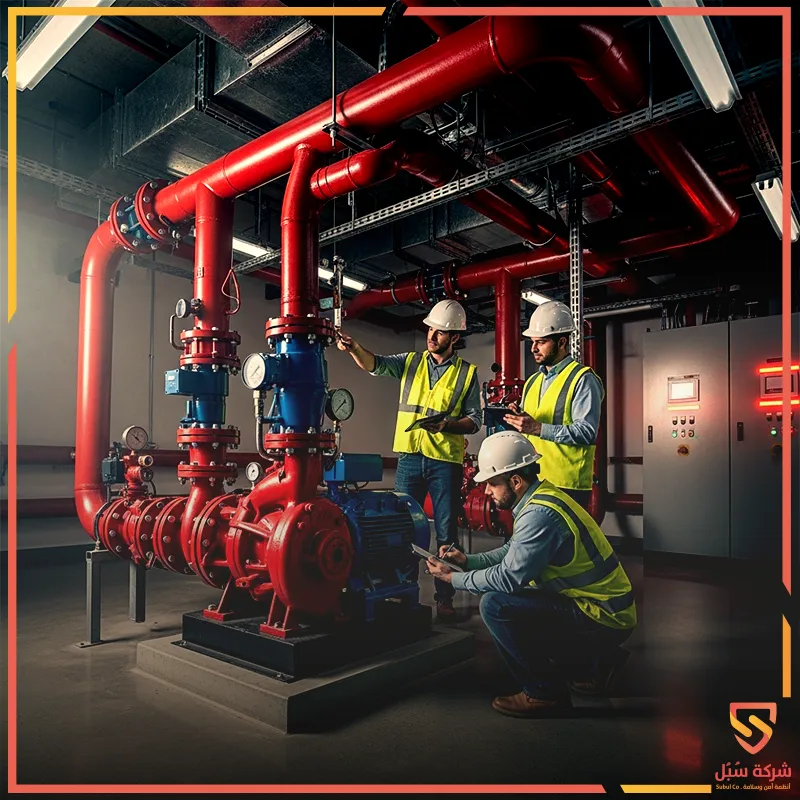 كلفة تركيب مضخة حريق 500 جالون