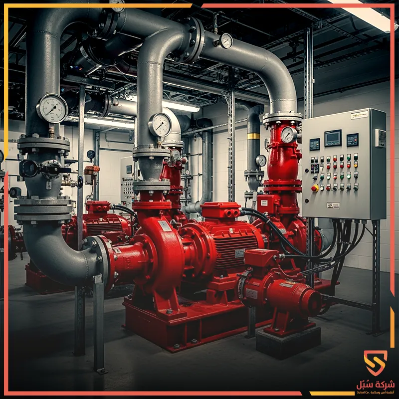كم سعر مضخة حريق 500 جالون في السعودية