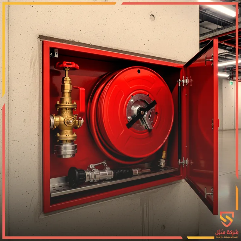 أجزاء صندوق الحريق في أنظمة مكافحة الحرائق